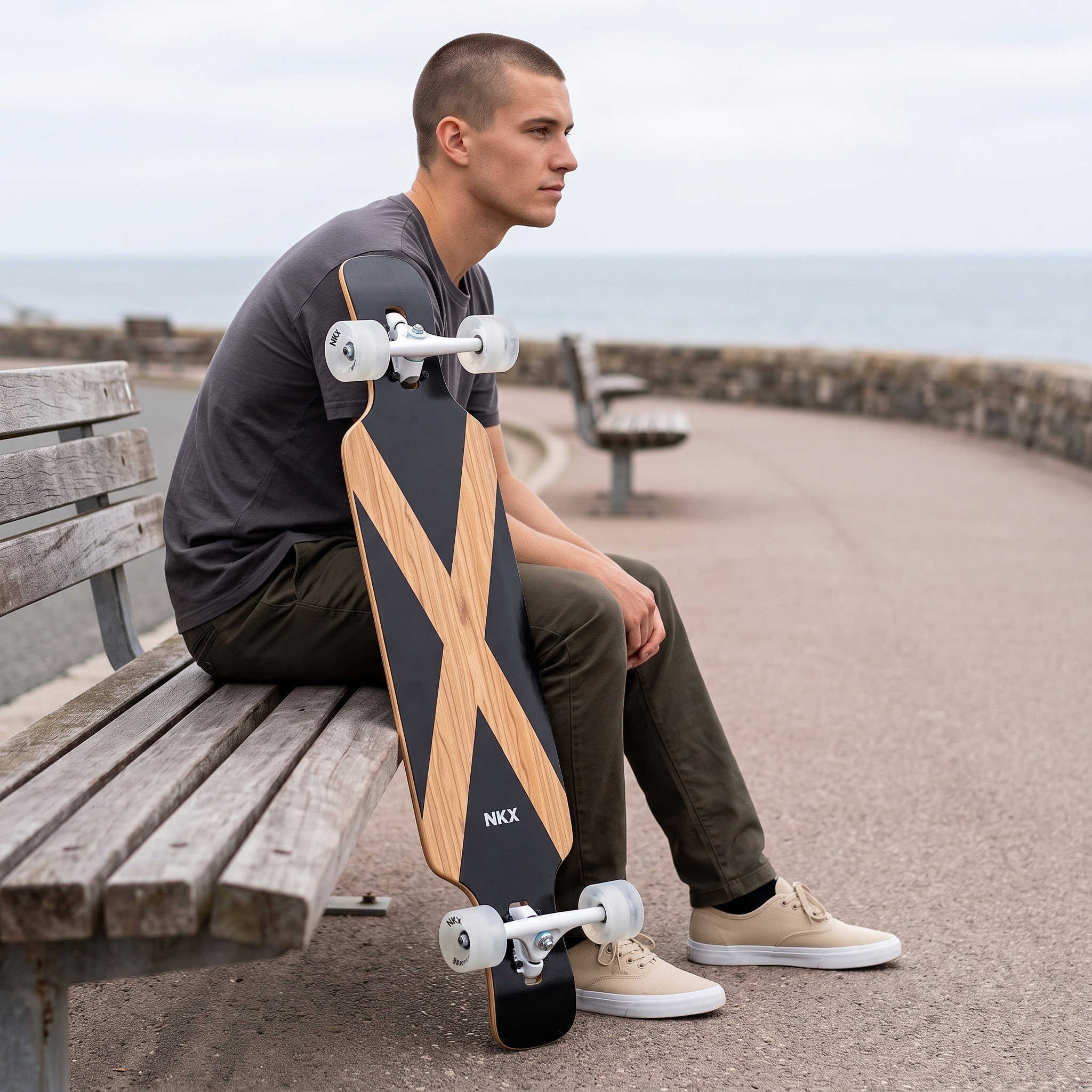 NKX Signature Pro Fiberglass Longboard