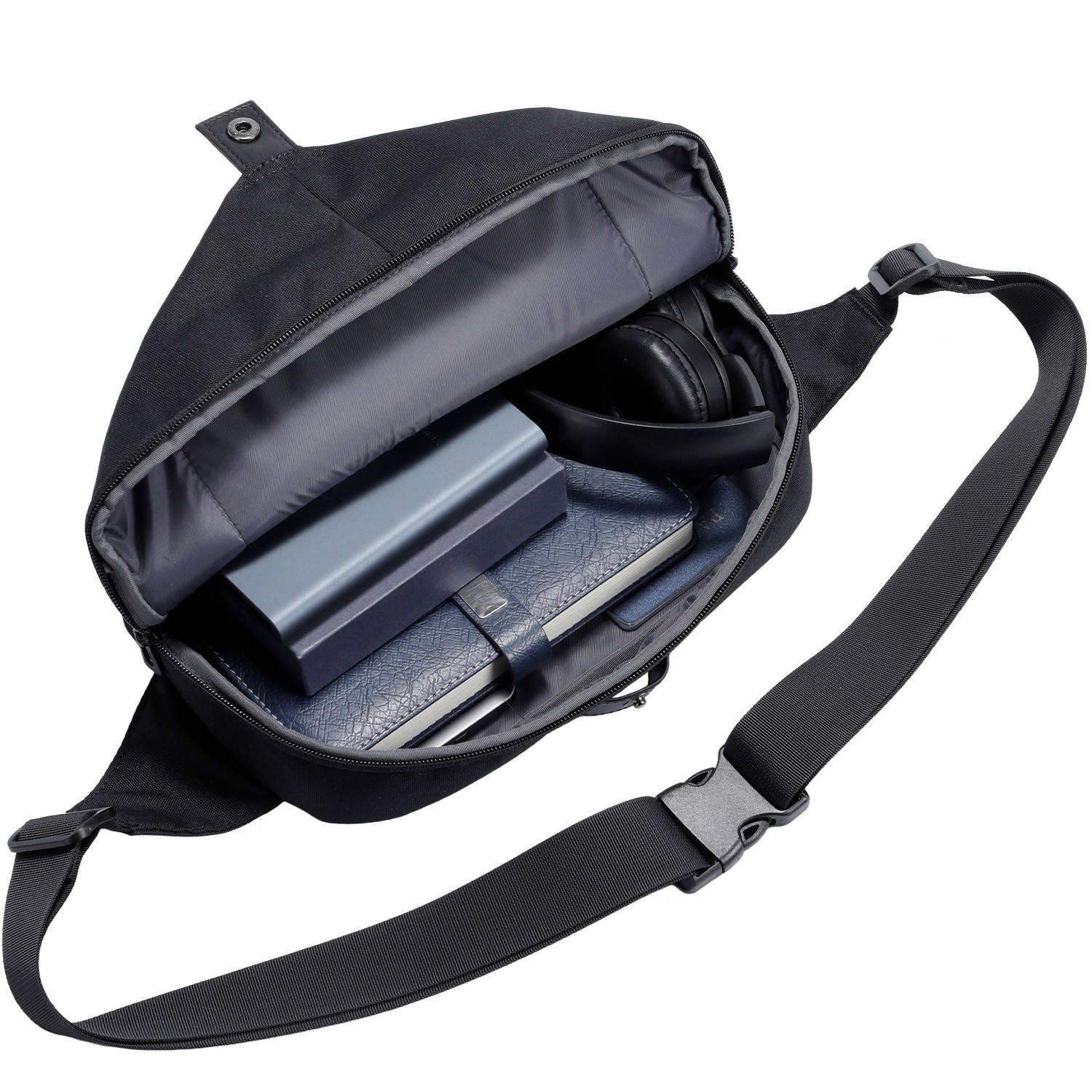 Annox Ecosmart Sling Bag – Vodotěsná taška z upcyklovaného materiálu pro koloběžky, skateboardy a kolečkové brusle