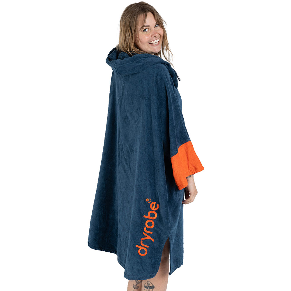 Dryrobe Plná zipová organická osušková róba