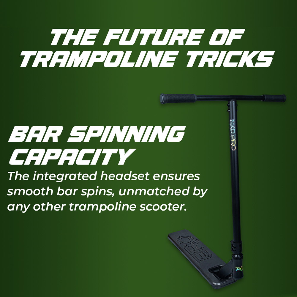 NKD Pro Trampoline Freestyle Koloběžk