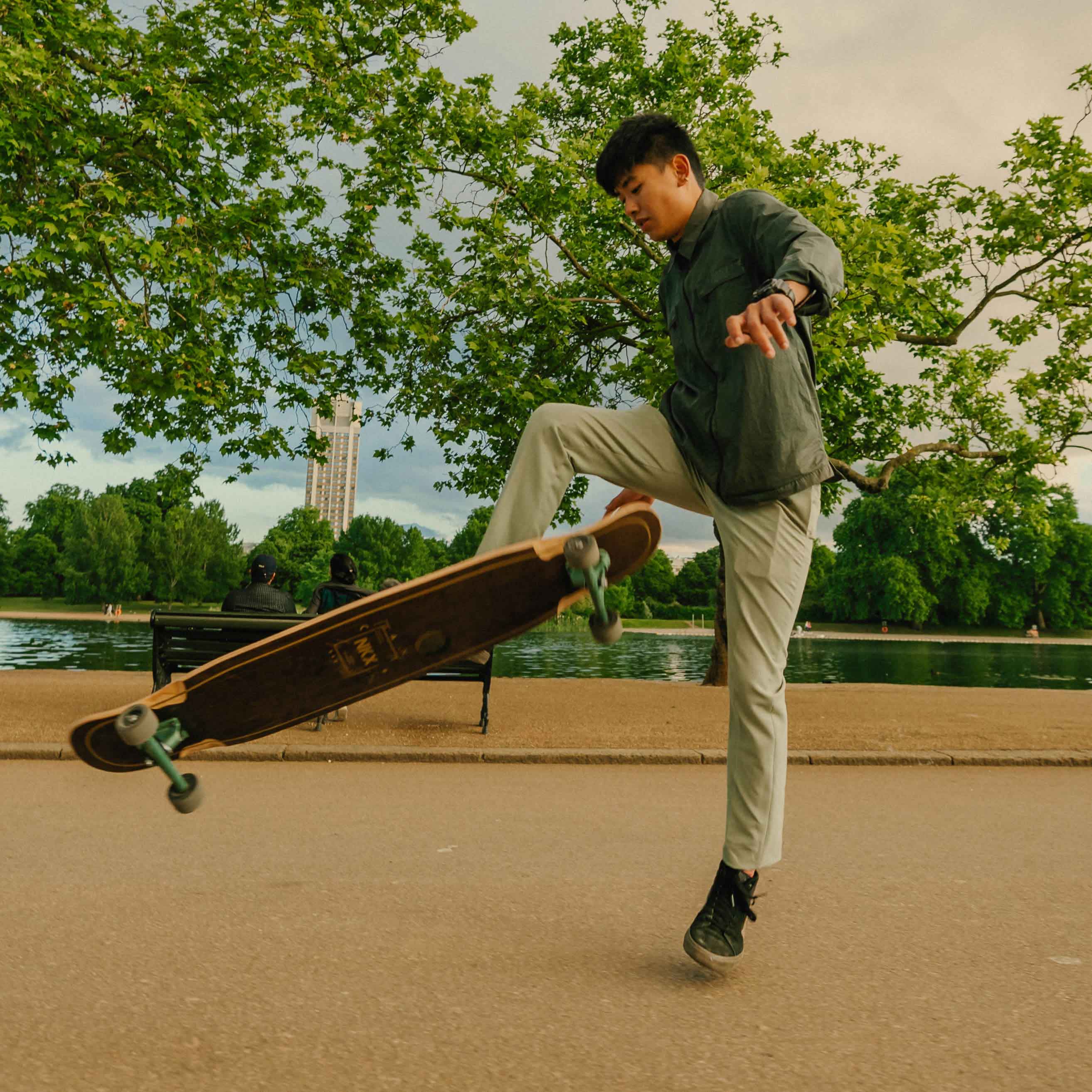 NKX Geometrický Taneční Longboard