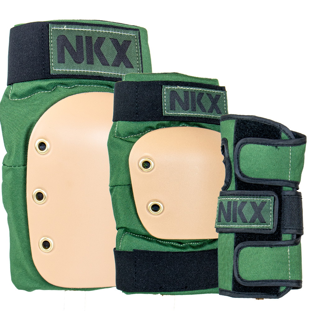 NKX 3-Pack Pro Ochranné Přístroje - Chrániče Kolen, Loktů a Zápěstí