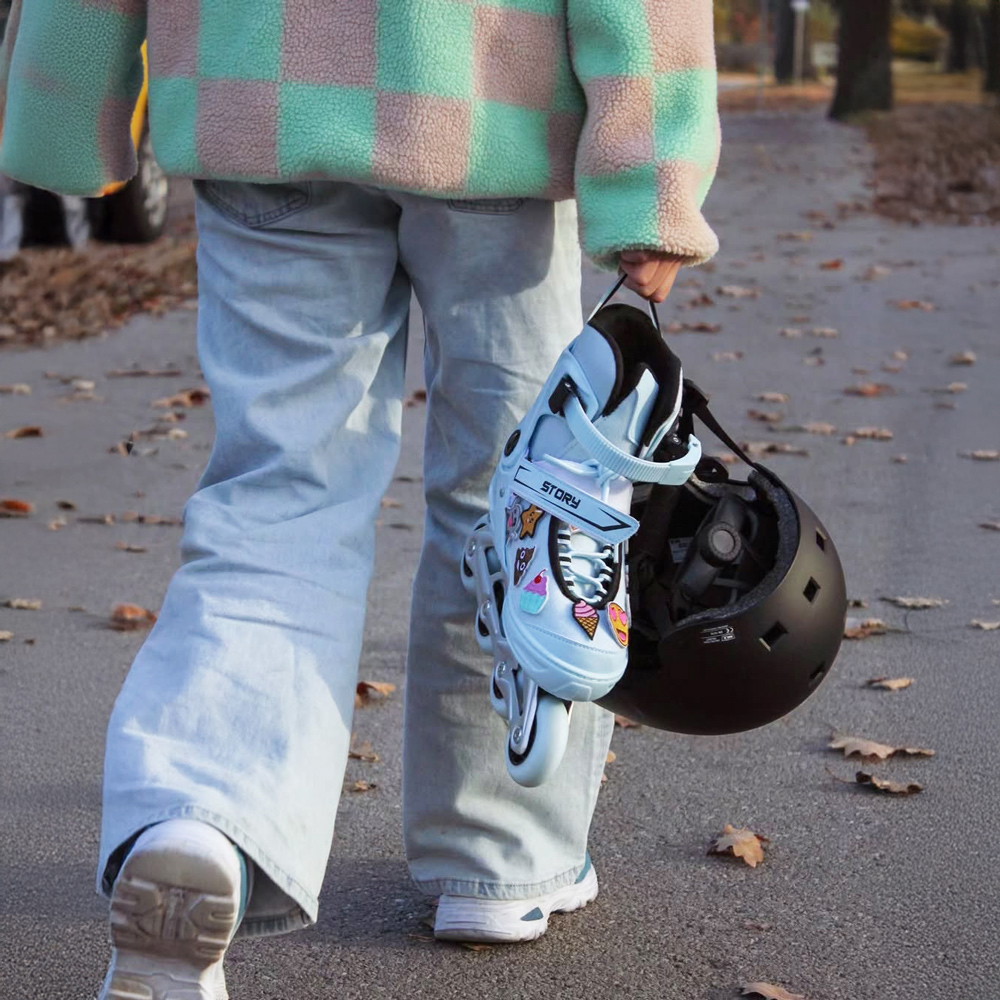 Nastavitelné inline brusle Story Moji