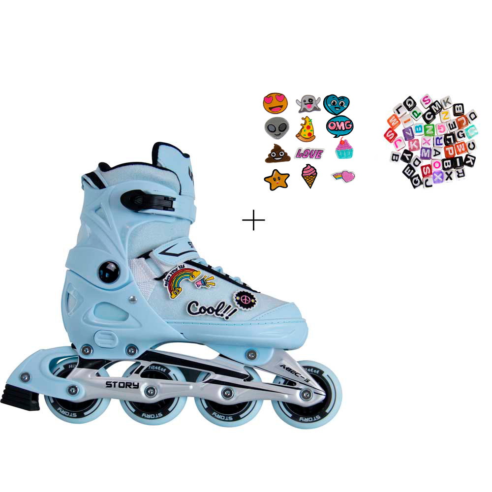Nastavitelné inline brusle Story Moji