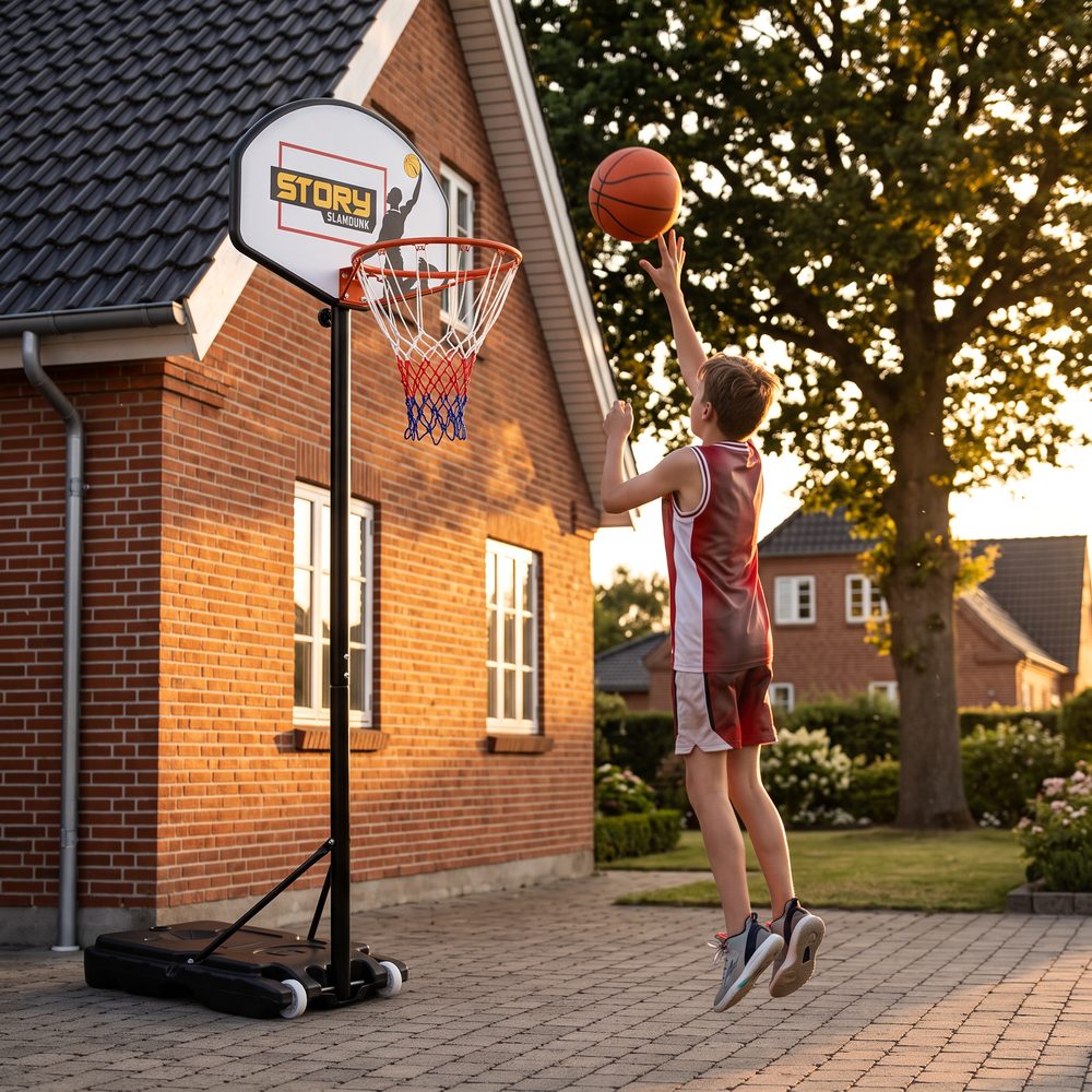 Story Koloběžka SlamDunk Basketball Hoop