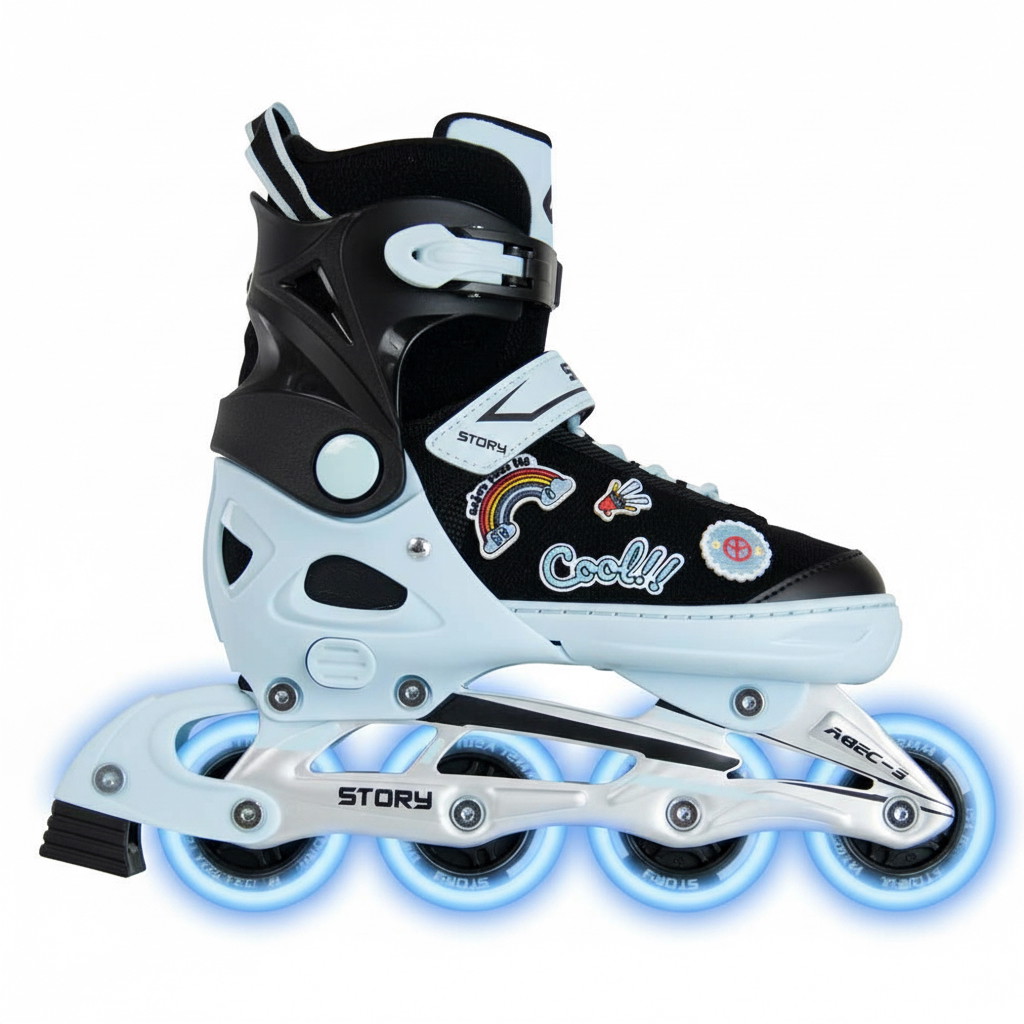 Nastavitelné inline brusle Story Moji