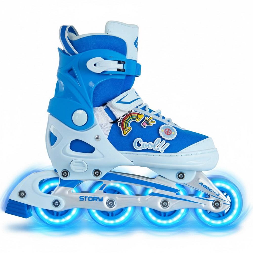 Nastavitelné inline brusle Story Moji