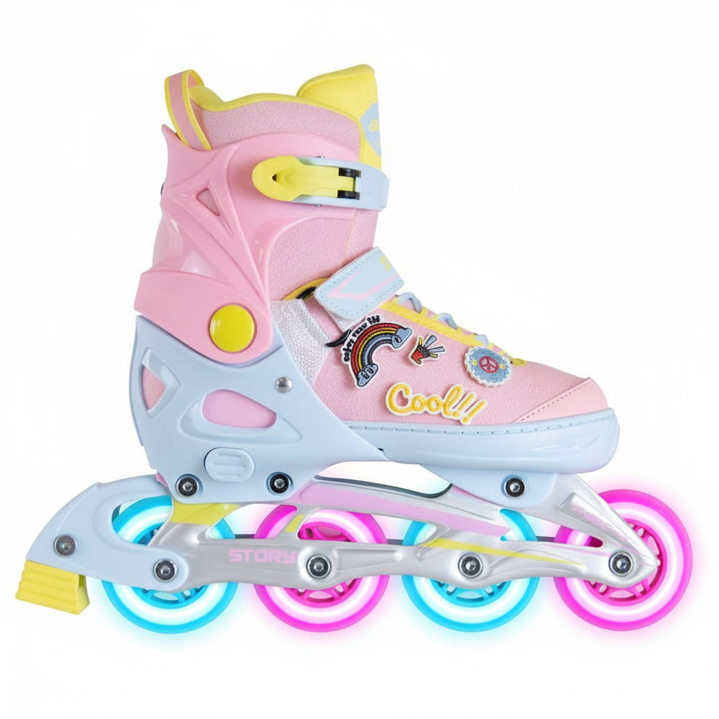 Nastavitelné inline brusle Story Moji