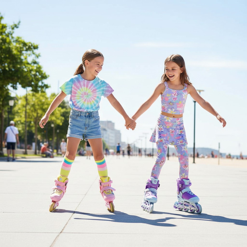 Nastavitelné inline brusle Story Moji