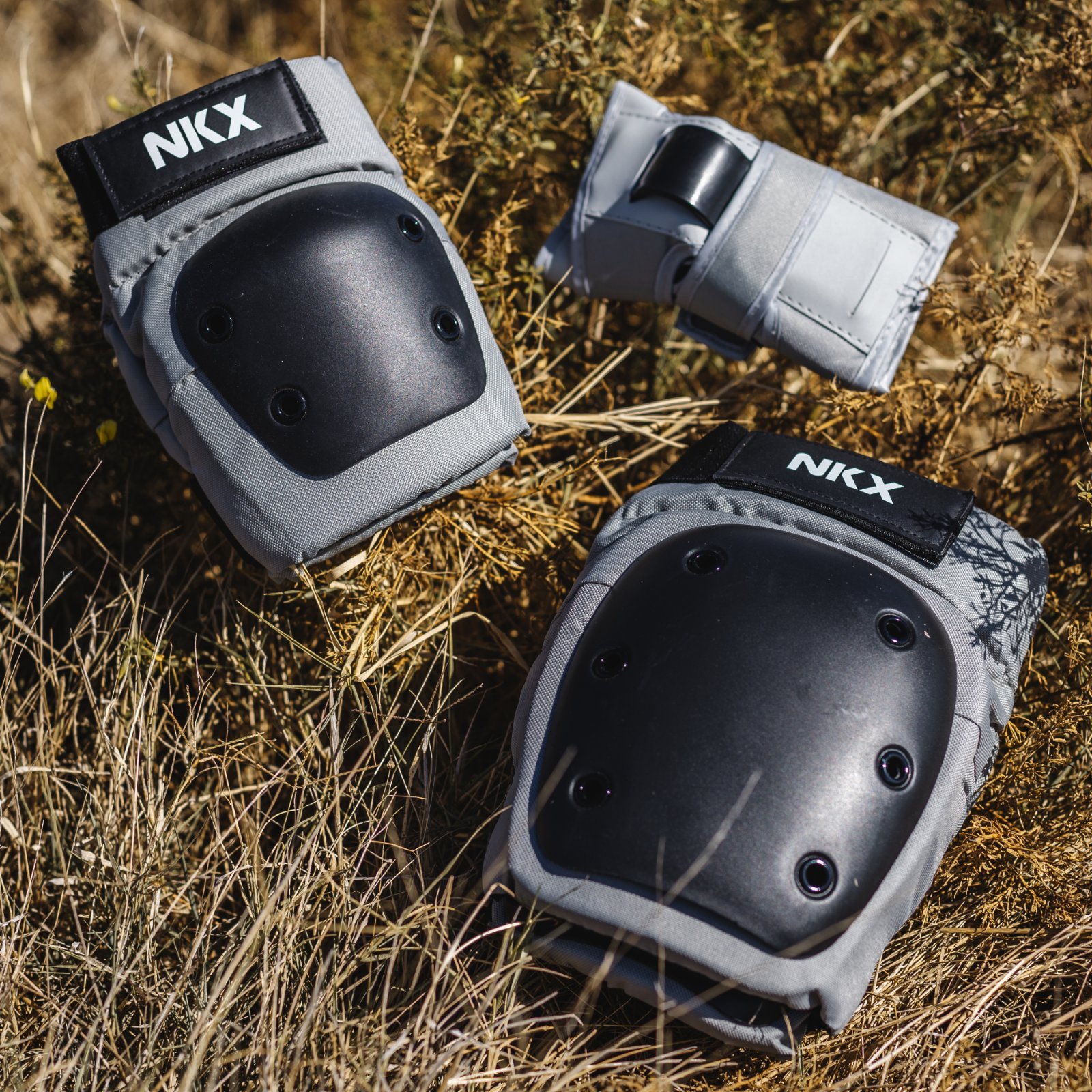NKX 3-Pack Pro Ochranné Přístroje - Chrániče Kolen, Loktů a Zápěstí