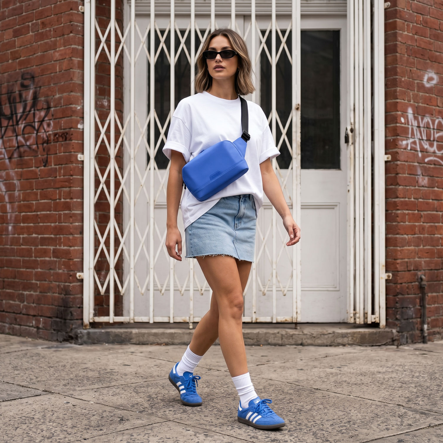Annox Ecosmart Sling Bag – Vodotěsná taška z upcyklovaného materiálu pro koloběžky, skateboardy a kolečkové brusle