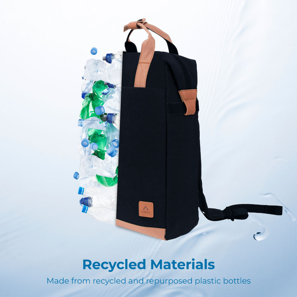 Annox batoh Follow Your Passion – vodoodpudivý batoh z upcyklovaného materiálu