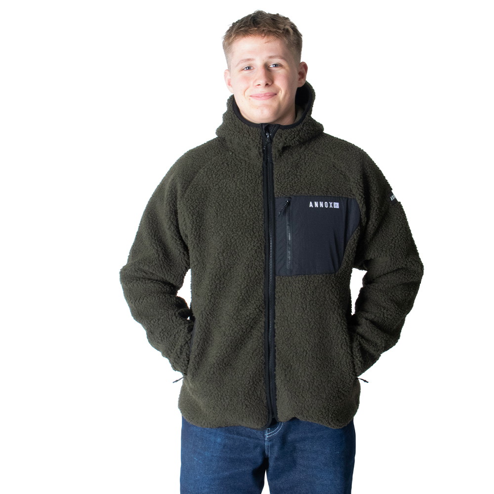 Annox Summit Hoodie Sherpa Fleece Jacket