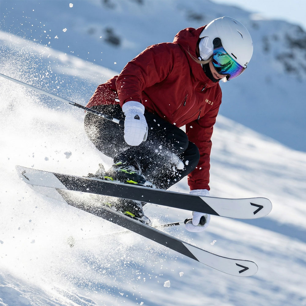 Rukavice Annox Wired Leather Ski