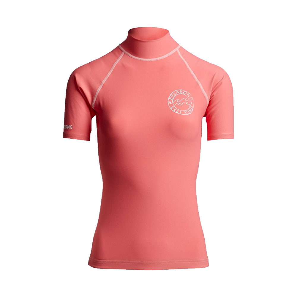 Billabong Logo v SS Rash Vest