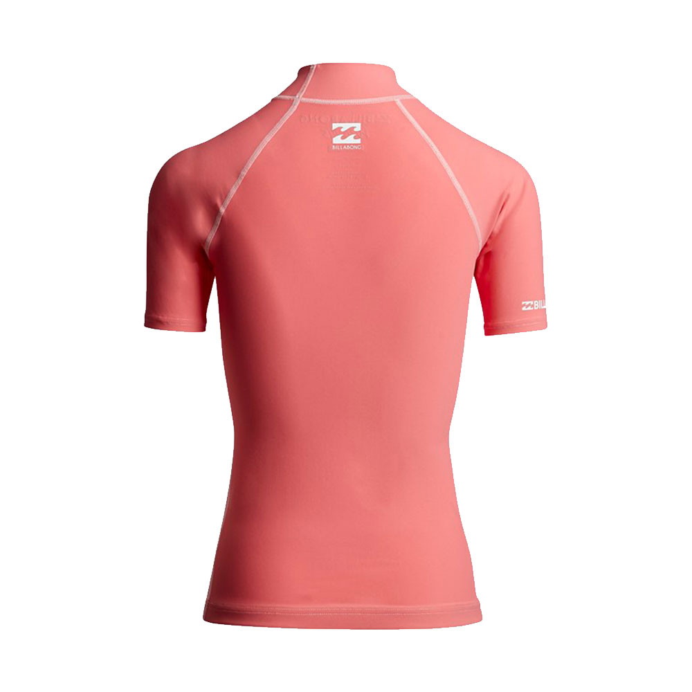 Billabong Logo v SS Rash Vest