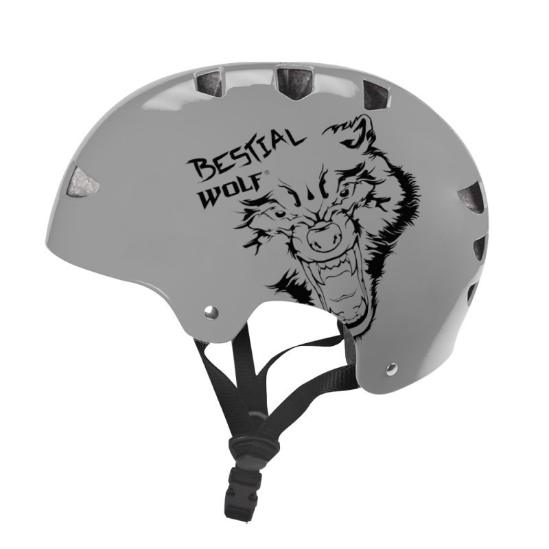 Helma Bestial Wolf Skull