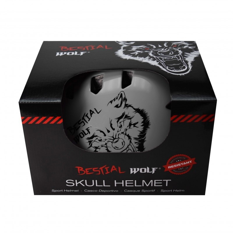 Helma Bestial Wolf Skull