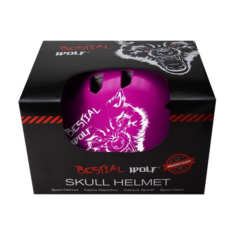 Helma Bestial Wolf Skull