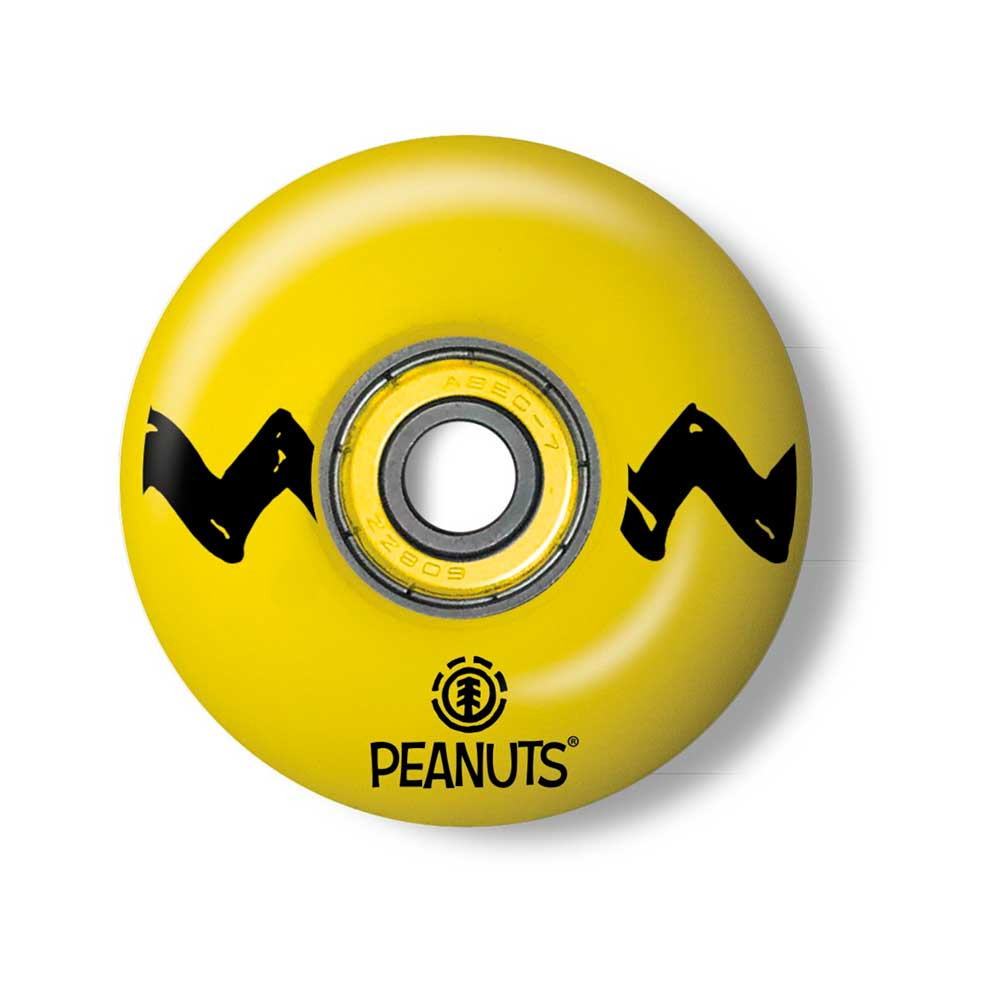 Element Arašídový Charlie Brown Proužkové Kolečka na Skateboard