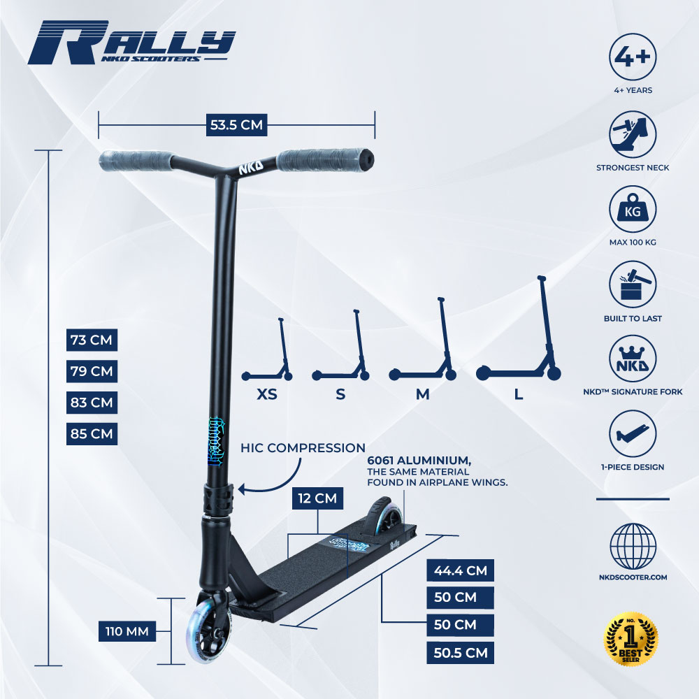 NKD Rally Freestyle Koloběžk