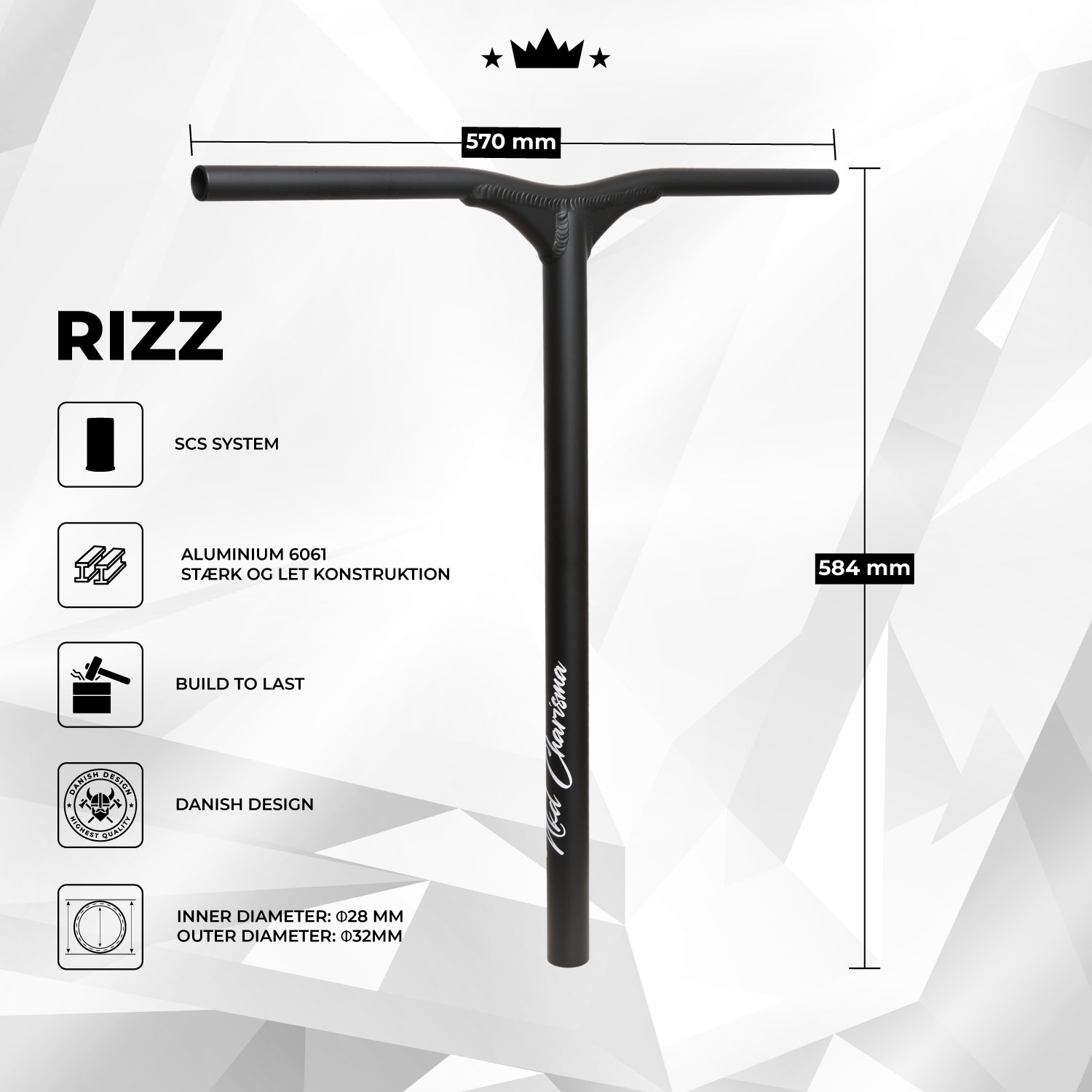 NKD RIZZ Freestyle Koloběžk