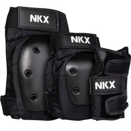 NKX 3-Pack Pro Ochranné Přístroje - Chrániče Kolen, Loktů a Zápěstí