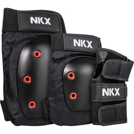 NKX 3-Pack Pro Ochranné Přístroje - Chrániče Kolen, Loktů a Zápěstí