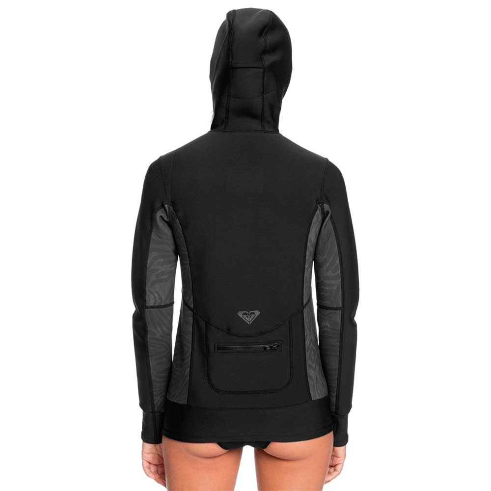 Roxy Syncro 1mm Kapucňová Neoprenová Bunda