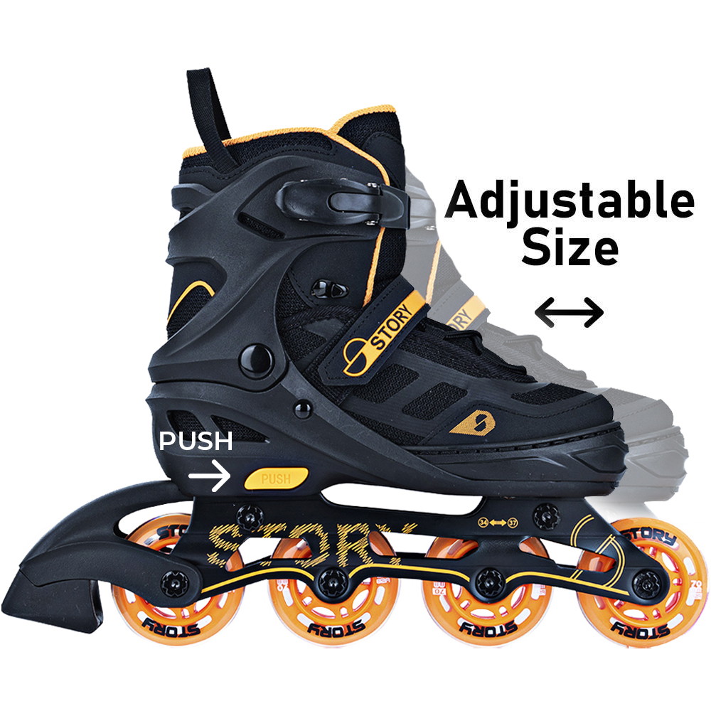 Příběhová Fúze Nastavitelné Inline Brusle