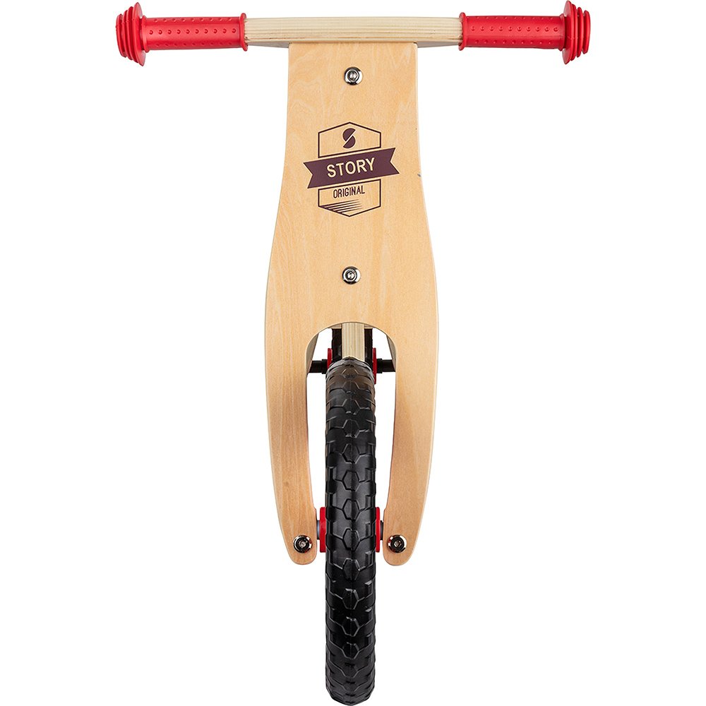 Dřevěný balansový bicykl