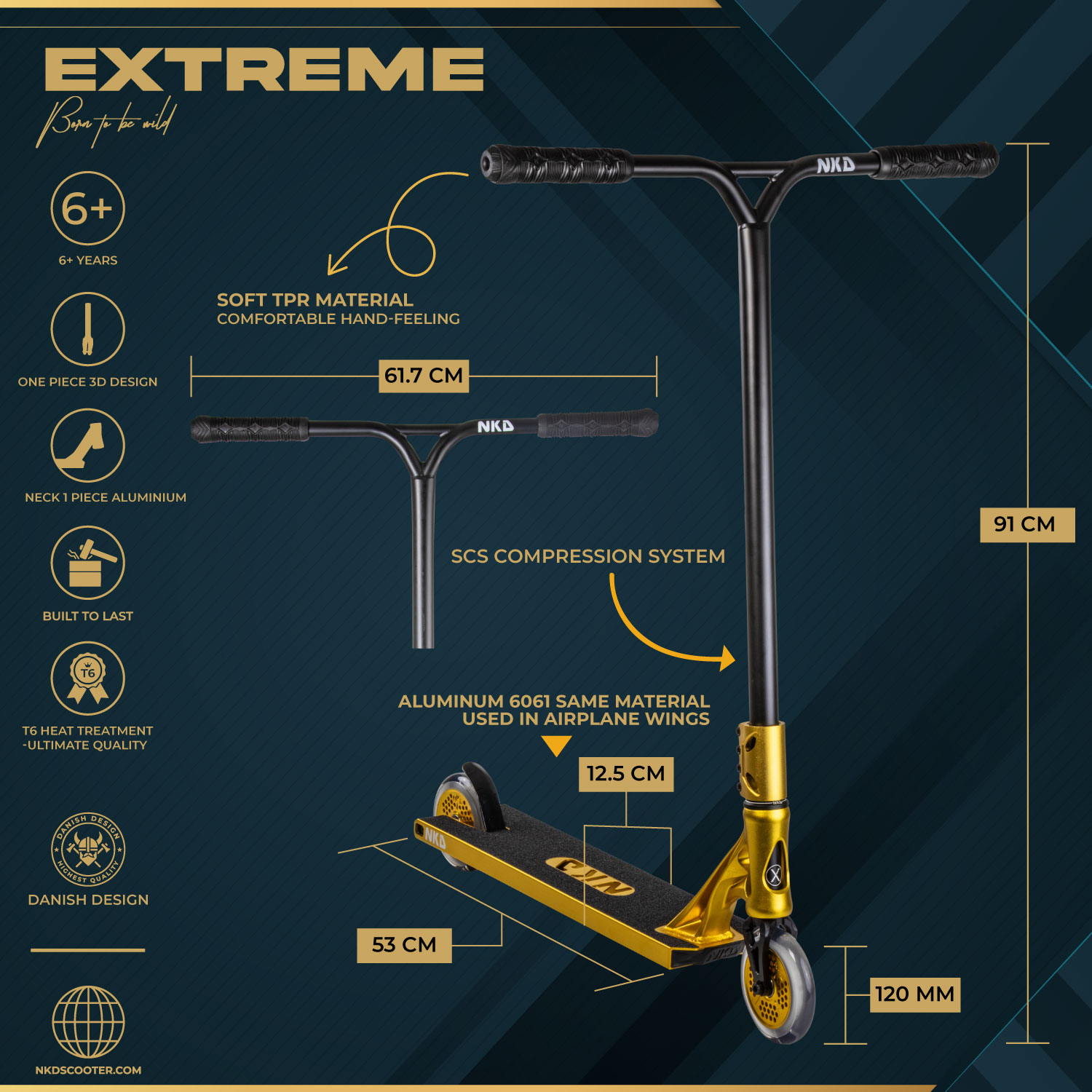 NKD Extreme Freestyle Koloběžk
