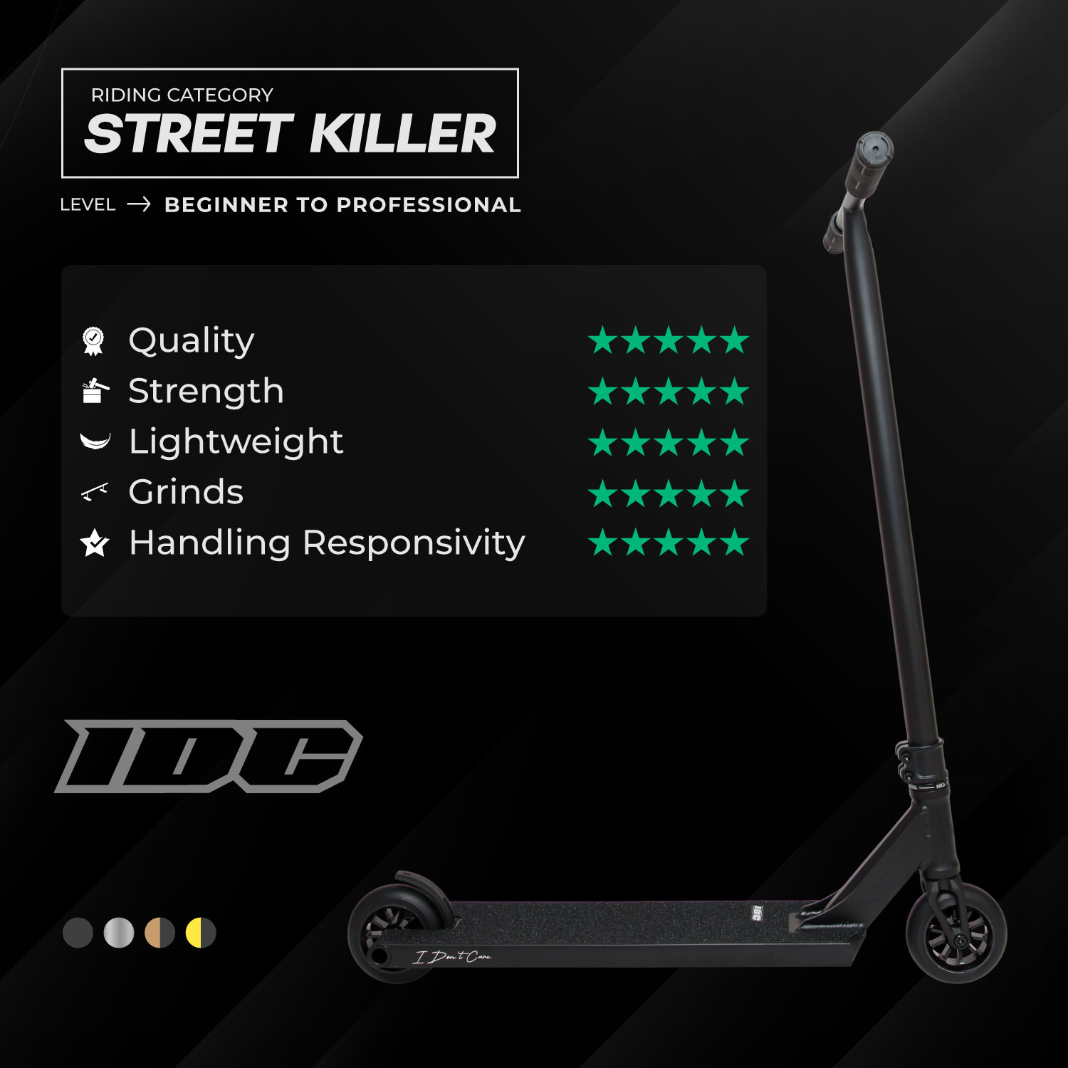 NKD IDC Freestyle Koloběžk