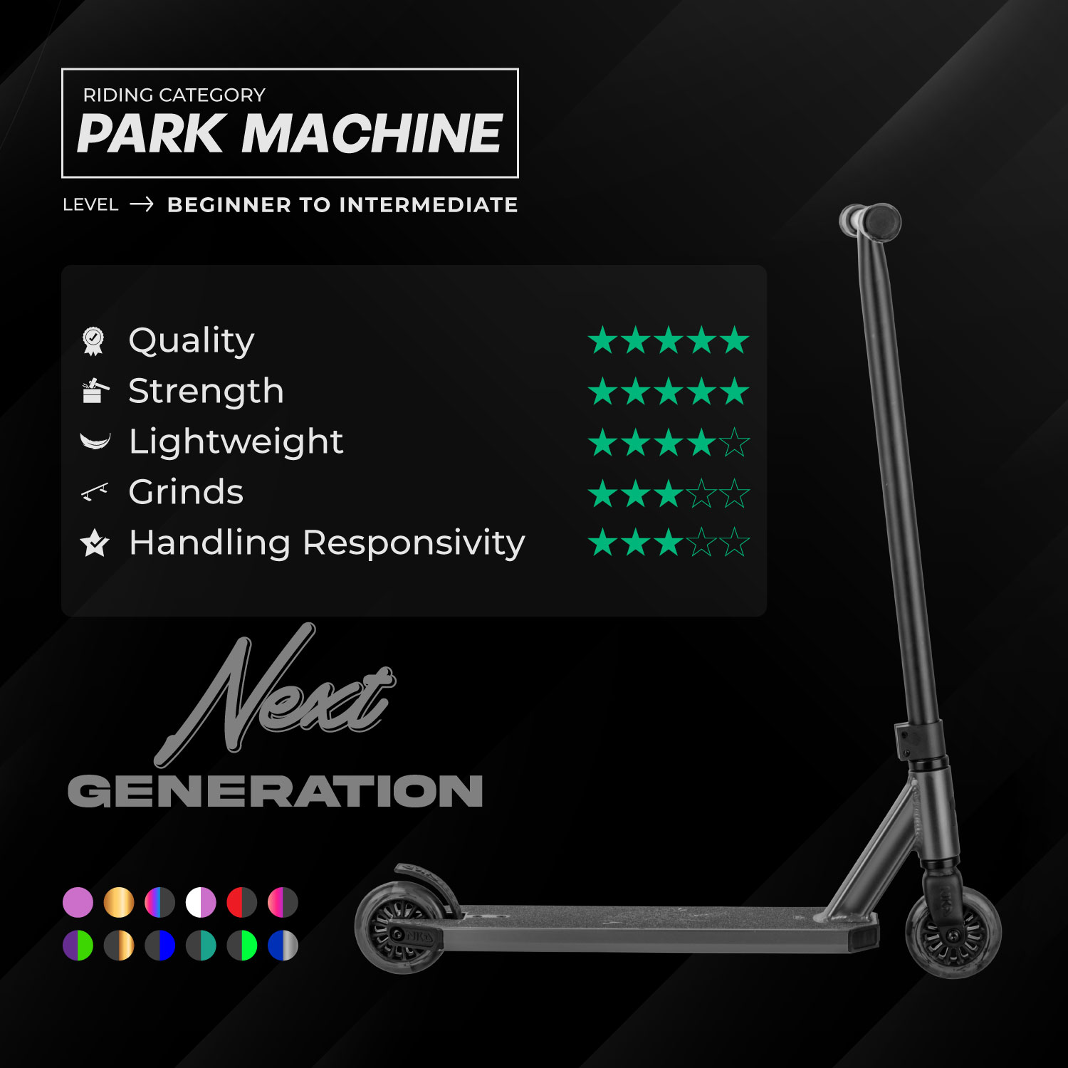 NKD Next Generation Freestyle Koloběžk