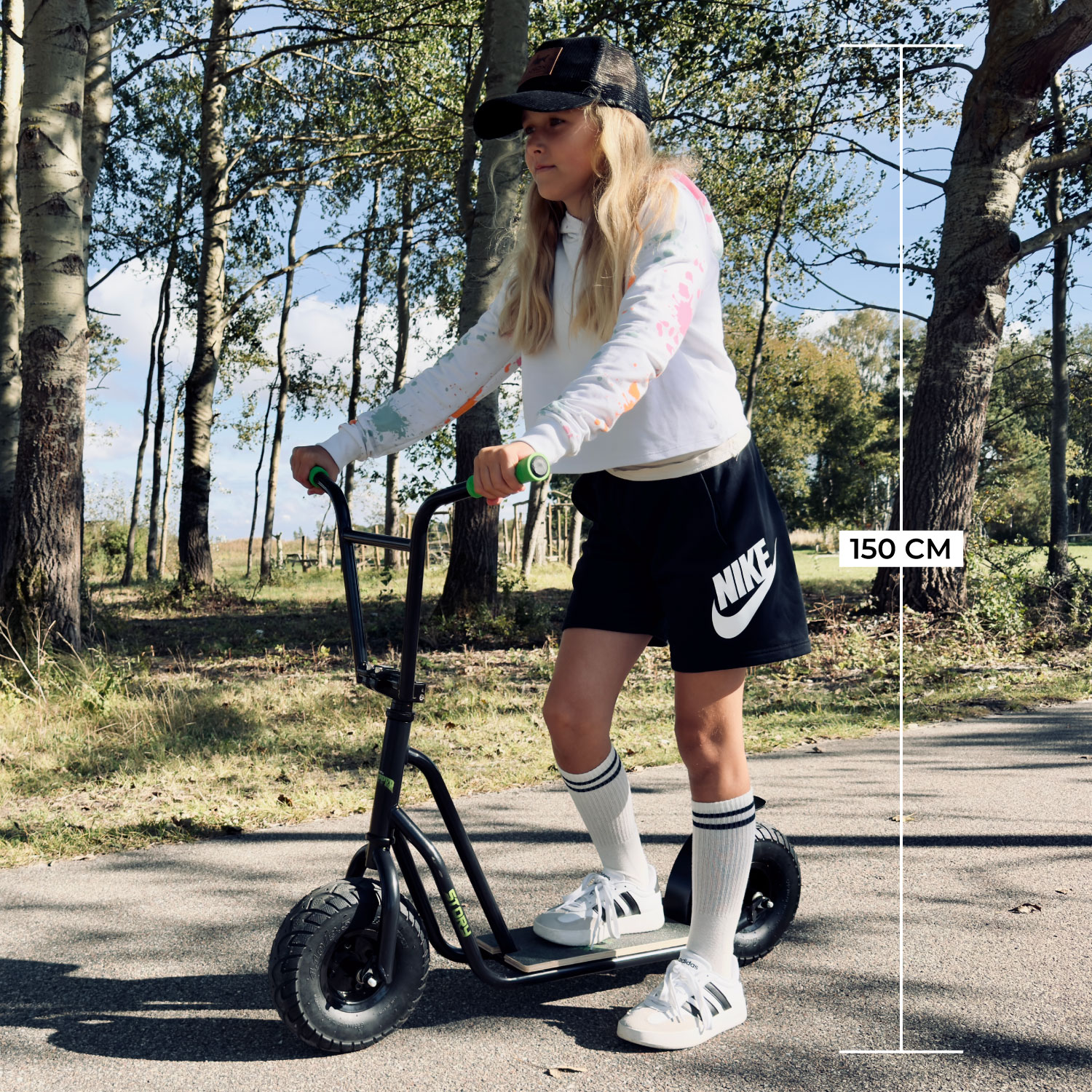Story Urban Chopper Koloběžk s plochými pneumatikami