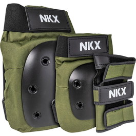 NKX 3-Pack Pro Ochranné Přístroje - Chrániče Kolen, Loktů a Zápěstí