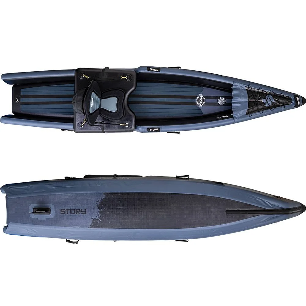 Příběh Hunter Hybrid Sit-on-top lova, rybaření, kajak, kanoe a SUP - nafukovací